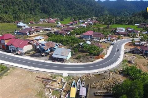 Kementerian Pupr Rampungkan Km Jalan Akses Kawasan Wisata Mandeh