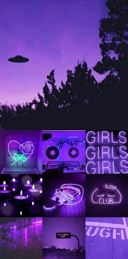 💜neon Purple Aesthetic Lock Screen💜 Símply Aesthetíc Amino