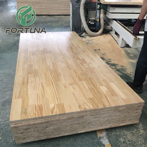 Solid Paulownia Pine Falcata Core Block Board Finger Joint Board 18mm