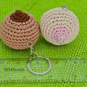Crochet Penis And Boob Keychain Pattern Amigurumi Crochet Dick And Boob Pattern Penis Keyring