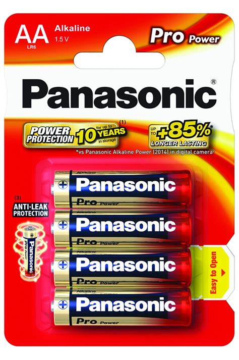 Pile Panasonic LR06 AA X4 LR6 1255835 Darty