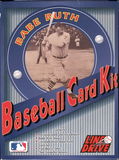 Lot Detail 1991 Line Drive Babe Ruth Baseball Card Kit Factory