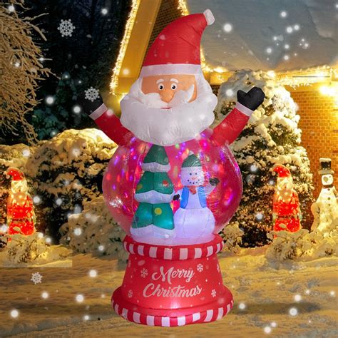 Christmas Inflatable Christmas Inflatables Snow Globes Santa Claus Tree