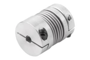 Kipp Metal Bellows Couplings Mini With Clamp Hubs