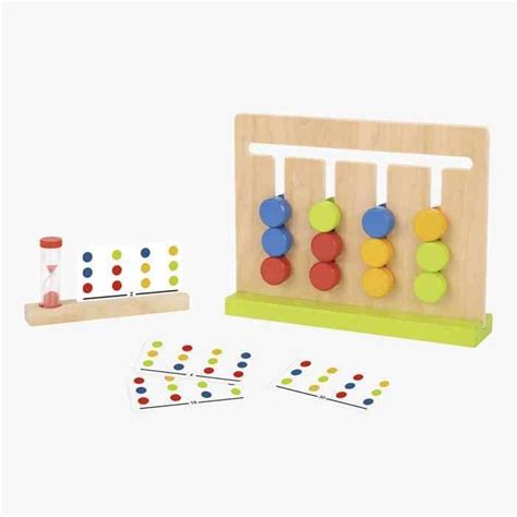 Jeu De Logique En Bois Creativpad Puzzle Montessori Pour Enfant