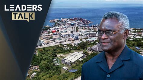 Exclusive With Solomon Islands PM Manasseh Sogavare YouTube