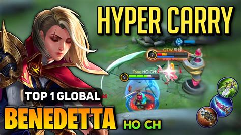 Hyper Carry Benedetta Best Build Top Global Benedetta