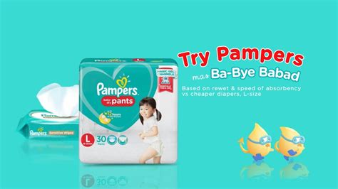 Pampers Baby Dry Para Less Lawlaw Mas Ba Bye Babad Youtube