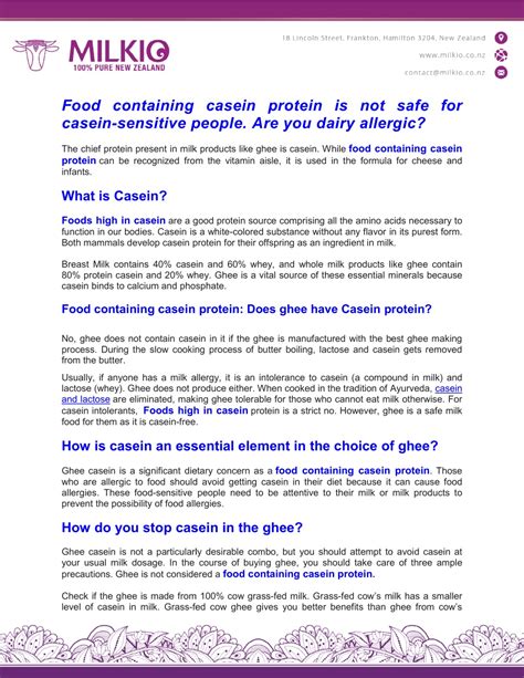 Ppt Food Containing Casein Protein Powerpoint Presentation Free Download Id 11880367