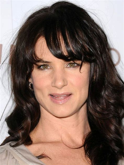 Juliette Lewis Curled Separated Bangs Beautyeditor Ca 2014 06