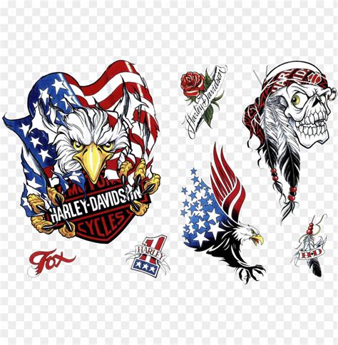 Free download | HD PNG tattoo eagle harley davidson american snake ...