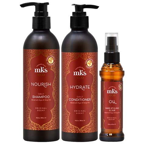 Mks Eco Marrakesh Shampoo Oz Conditioner Oz Oil Original Oz