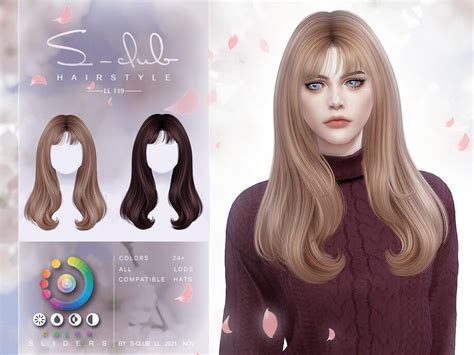 Sims 4 Cc Curly Hair Bangs