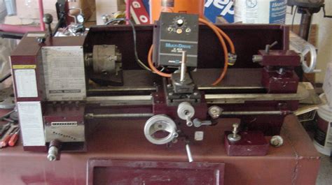 **SOLD**: Harbor Freight 9x20 lathe w/upgrades and accessories