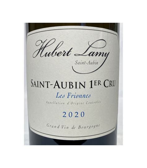 Magnum Saint Aubin Er Cru Les Frionnes Domaine Hubert Lamy