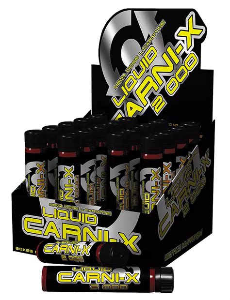 Liquid Carni X 2000 20x25 Ml Scitec Nutrition