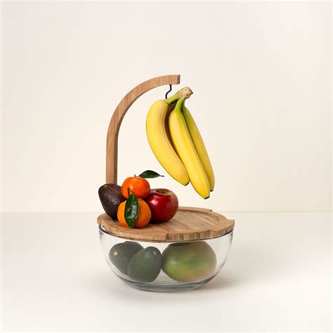 Just Ripe Fruit Bowl Banana Hanger Fresh Fruit UncommonGoods