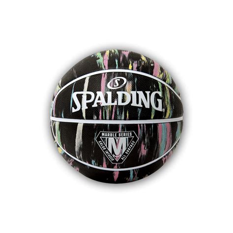 Pelota Marble Black Spalding Tienda Deportiva