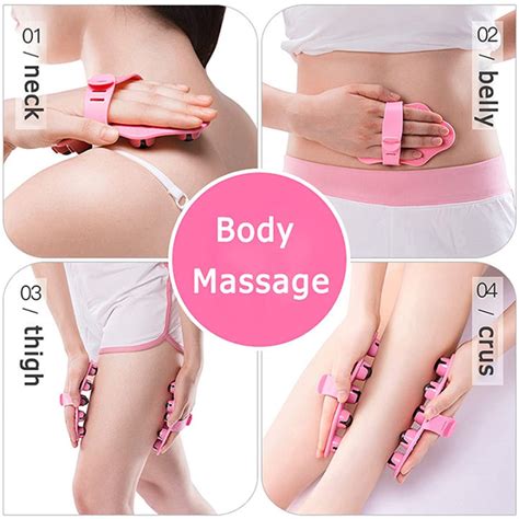 Seven Beads Steel Ball Massager Hands Legs Facial Massage Head And Neck Stainless Steel Rollers