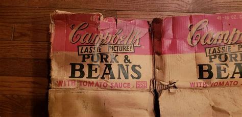 Andy Warhol Campbells Pork And Beans Box 1984167561