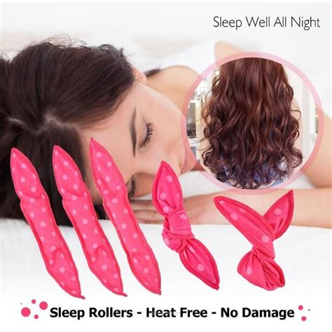 10 Pcs Curler Makers Soft Foam Bendy Twist Curls Tool Diy Styling Hair