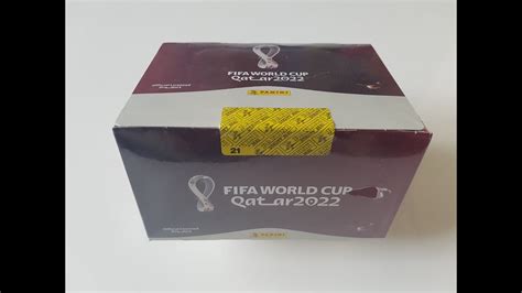 Panini Fifa World Cup Qatar Unboxing Display Boxa Saszetek Z