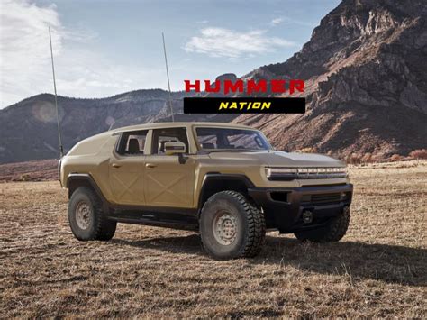 Military Style Hummer EV Imagined In New Renderings