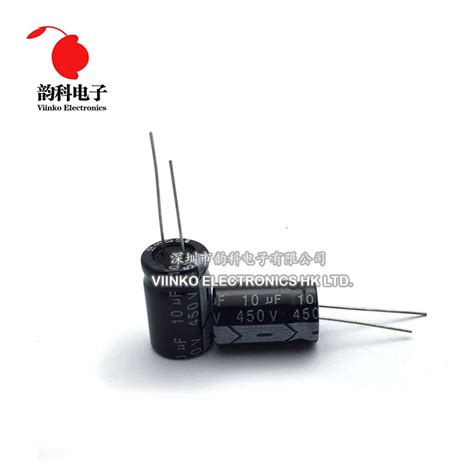 Pcs Uf V X Mm Electrolytic Capacitor V Uf Mm