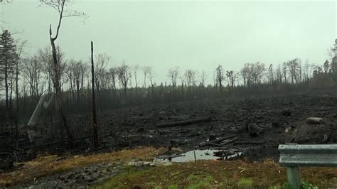 Media Shown Scenes Of Halifax Wildfire Devastation Youtube