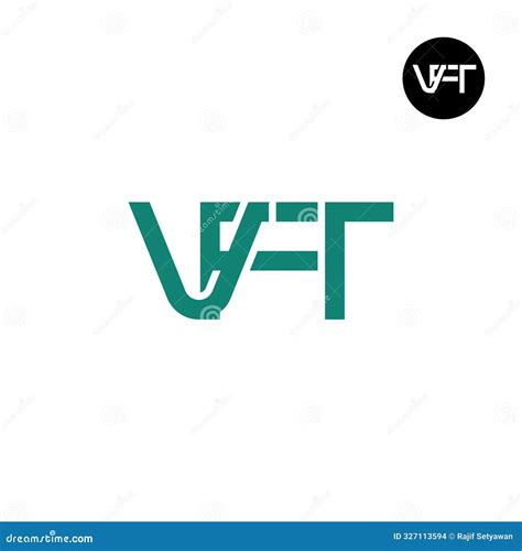 VFT Logo Letter Monogram Design Stock Vector - Illustration of ...