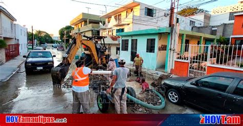 Hoy Tamaulipas Tamaulipas Intensifica Comapa Sur Reparacion De Fugas