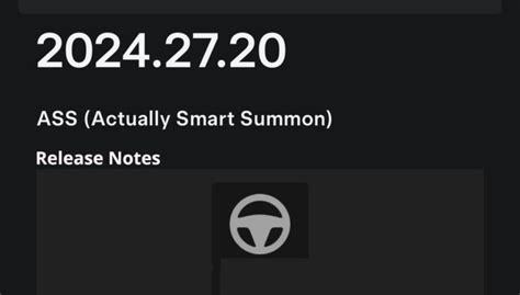 Tesla Rolls Out The Actually Smart Summon ASS Feature With FSD 12 5 3