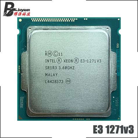 Intel Procesador Intel Xeon E3 1271 V3 E3 1271 V3 E3 1271v3 CPU De