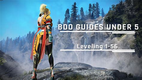 BDO Beginner Guides Under 5 2018 1 56 Leveling Guide Best Spots To