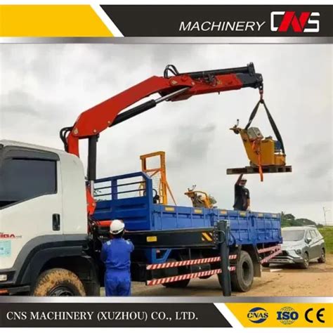 Hot Selling Hydraulic Articulated Arm Crane Knuckle Boom Crane 5 Ton