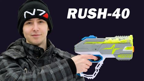 Nerf Hyper Rush 40 Unboxing Review Test MagicBiber Deutsch