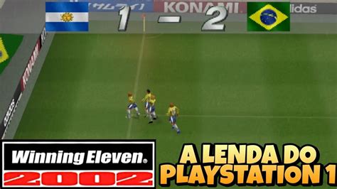 Jogando Winning Eleven Do Ps O Melhor De Todos Youtube