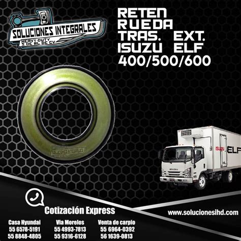 RETEN RUEDA TRASERA EXTERIOR ISUZU ELF 400 Home And Garden Decor