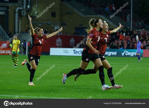 Toronto Canada September 2023 Players Canadian National Women Team ...