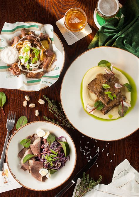 Pub design menu, food style on Behance