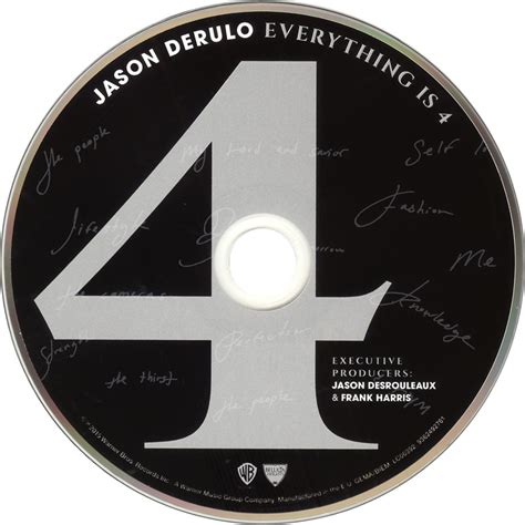 Car Tula Cd De Jason Derulo Everything Is 4 Portada