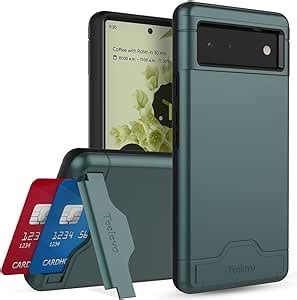 Amazon Teelevo Wallet Case For Google Pixel 6 Dual Layer Case