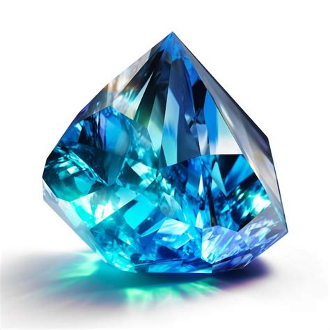 Premium Photo Blue Diamond
