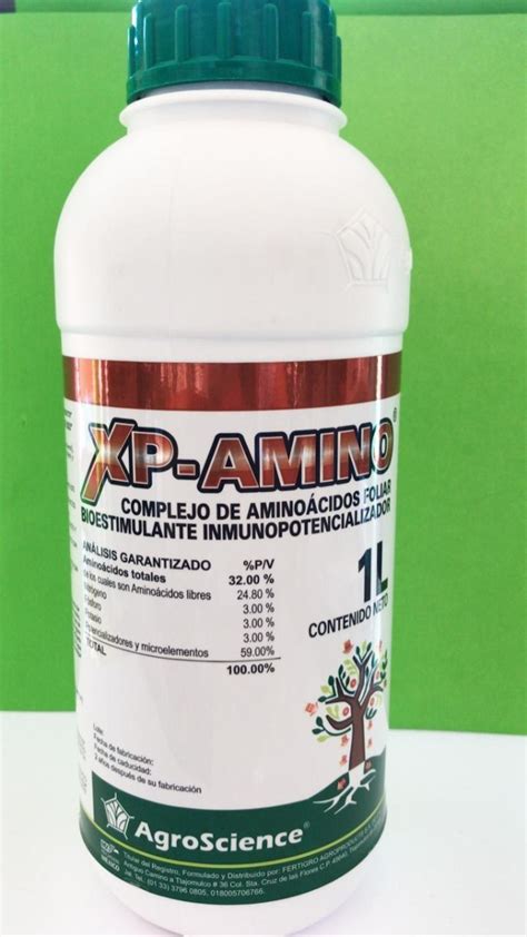 Xp amino Aminoácidos Fertilizante Foliar Mercado Libre