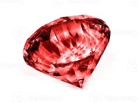 Dazzling Diamond Red Transparent Background Png