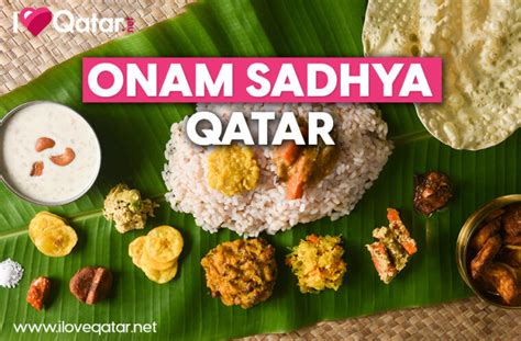 Iloveqatar Net Places To Order Onam Sadhya In Qatar