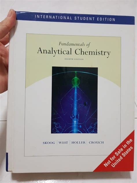 Fundamentals Of Analytical Chemistry Hobbies And Toys Books And Magazines Assessment Books On