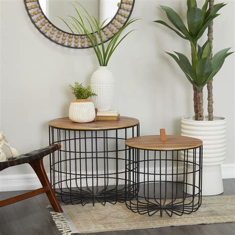 Gracie Oaks Metal General Basket Wayfair