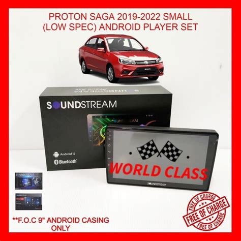 Proton Saga Small Low Spec Soundstream Android Ips