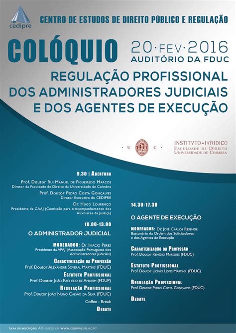 Regula O Profissional Dos Administradores Judiciais E Dos Agentes De